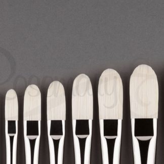 ROSEMARY HANDMADE BRUSH Series 2045 CHUNGKING HOG BRISTLE FILBERT Size 2