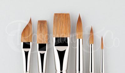 ROSEMARY HANDMADE BRUSH SET 30 FOR WATERCOLOURMEDIA
