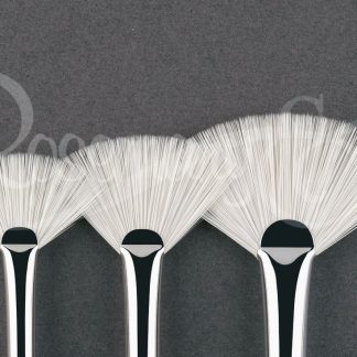 ROSEMARY HANDMADE BRUSH - Ivory Fan Size 2