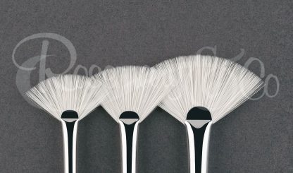 ROSEMARY HANDMADE BRUSH - Ivory Fan Size 4