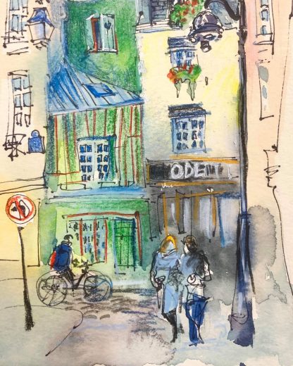 "LEARN URBAN SKETCHING - PARIS AS FOCUS" Sunday July 20th with Larissa Fraser