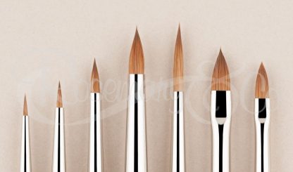 ROSEMARY HANDMADE BRUSH SET 70 Botanical Watercolour Painting - Pure Kolinsky Sable