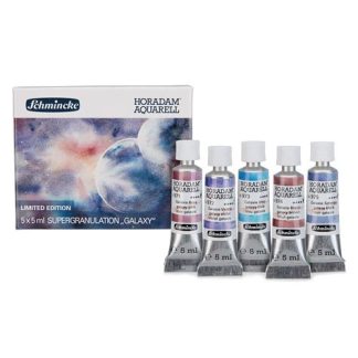 Schmincke SET Granulating "Galaxy" Watercolours 5 x 5ml tubes