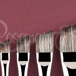 ROSEMARY HANDMADE BRUSH Series 275 ANGULAR BADGER HAIR Size 1/4"