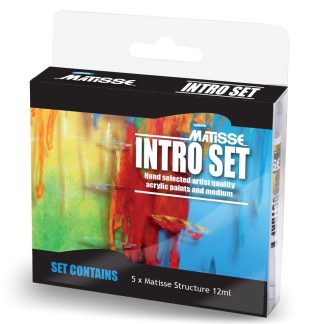 Matisse Structure INTRO Acrylic Set - 5 x 12ml Tubes