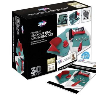 Zieler Introductory Lino Cutting & Printing Set