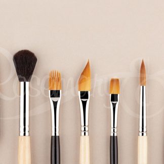 ROSEMARY HANDMADE BRUSH SET 40 BEGINNER WATERCOLOUR