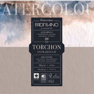 Fabriano -Torchon Watercolour Pad - 270gsm - A4 - Extra Rough