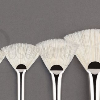 ROSEMARY HANDMADE BRUSH Series 2055 Chungking Bristle FAN Brush Size 1 Short Handle