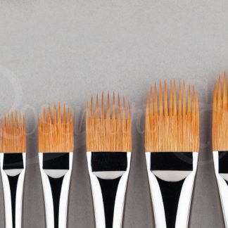 ROSEMARY HANDMADE FILBERT "SPIKEY COMBER" Series 2230 Golden Synthetic  1/4"