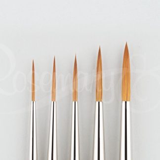 ROSEMARY Sable Blend Rigger Size 1 - Series 771 Short Handle