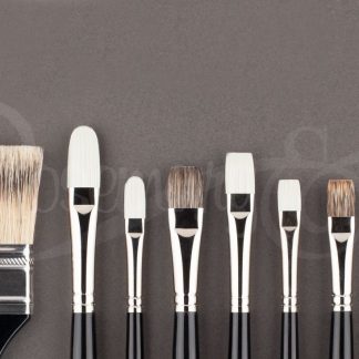 ROSEMARY OIL BRUSH SET: KLINE ACADEMY CLASSIC 9 X OIL BRUSHES