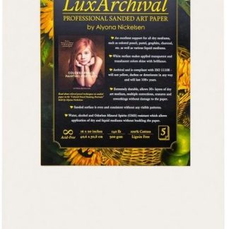 LUX ARCHIVAL Professional Sanded Art Paper 11x14" (27.9x35.5cm)