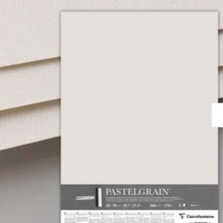PASTELGRAIN Pastel Card WHITE 50 x 70cm Individual Sheet
