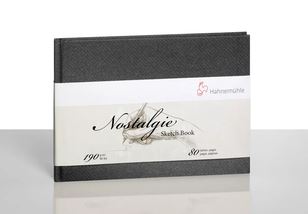 Hahnemühle Nostalgie Hard Cover Sketch Book 190gsm - 80pages