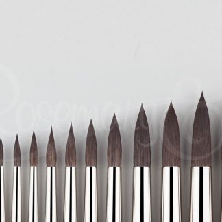 ROSEMARY HANDMADE BRUSH Series 42 Pure Squirrel Pointed Round Size 4 Short Handle